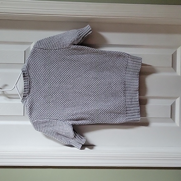GAP PRETTY GREY KNIT SWEATER - Picture 2 of 4